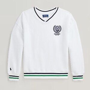 Polo Ralph Lauren US Open Crest Cotton Fleece Sweatshirt Youth 16